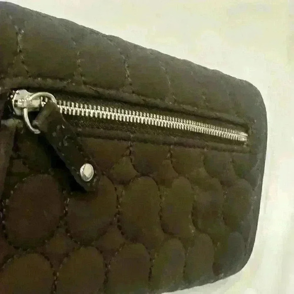 Vera Bradley Checkbook Brown Wallet EUC - Picture 5 of 11